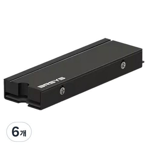 쓰리알시스템 빙하6 M.2 SSD 방열판, 6개