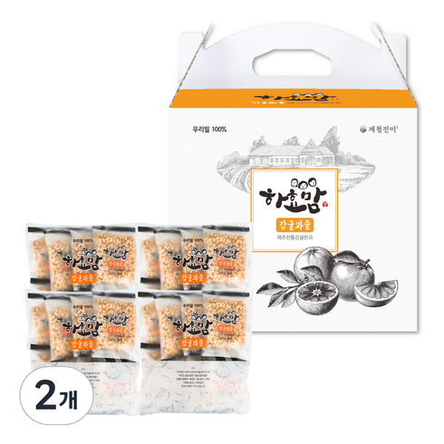 하효맘 제주감귤 과즐 세트, 960g, 2개