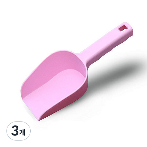 알앤유 다용도 토종 삽 M 핑크, 3개