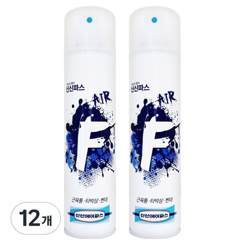 신신파스 F 뿌리는 스프레이 파스 300ml, 1개입, 12개