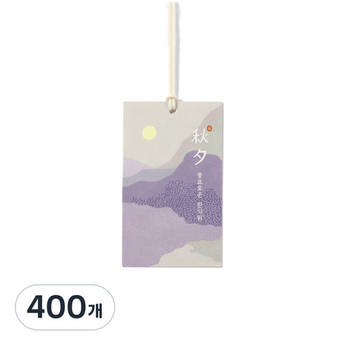 달빛 추석 택, 혼합색상, 400개