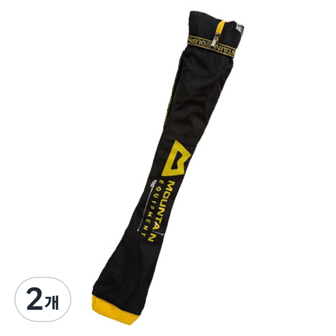 마운틴이큅먼트 등산용 B스틱 케이스, Yellow, 2개