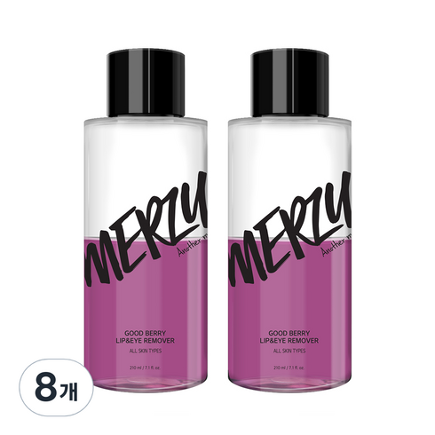 머지 굿 베리 립 앤 아이 리무버, 8개, 210ml
