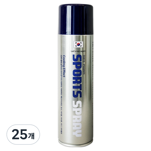 대일제약 쿨링 솔루션 스포츠 스프레이 420ml, 25개