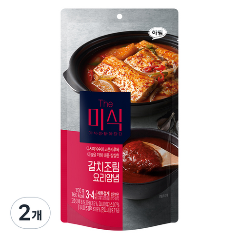 더미식 갈치조림 양념, 150g, 2개