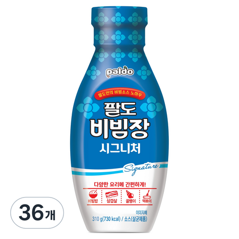 팔도 비빔장 시그니처, 310g, 36개