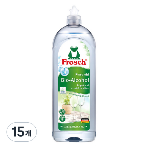 프로쉬 식기세척기 린스, 750ml, 15개