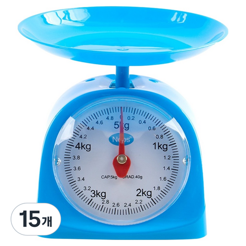캐스비 네이처 교육용 앉은뱅이 저울 5kg, 15개