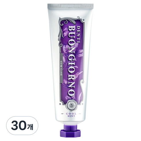 덴티본조르노 잇몸케어치약 쿨민트향, 100g, 30개