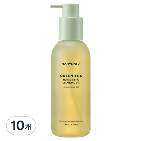 토니모리 그린티 수분 클렌징 오일, 200ml, 10개