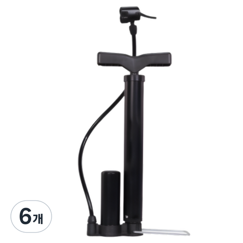 드라이브온 자전거 펌프 공기 주입기 고압 32cm, 혼합색상, 6개