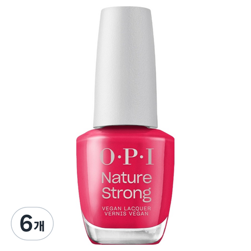 오피아이 네이처 스트롱 매니큐어, NAT049 BERRY PICKIN SEASON, 6개, 15ml