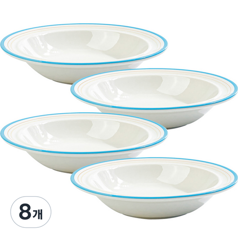 시라쿠스 메이플 찬기 L 16cm, 코지블루, 8개