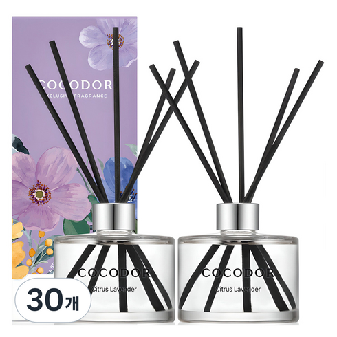 코코도르 시그니처 디퓨저, 시트러스라벤더, 200ml, 30개