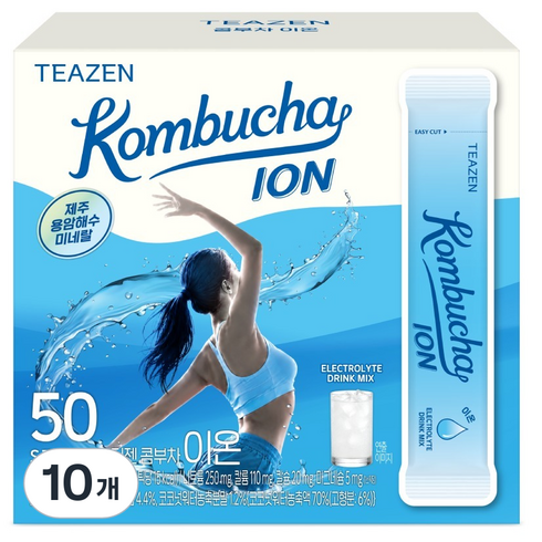 티젠 콤부차 이온, 5g, 500개