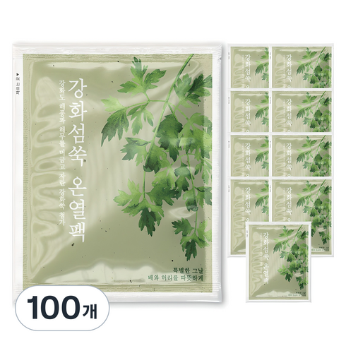 Metis 강화섬쑥 온열팩 포켓용 160g, 100개