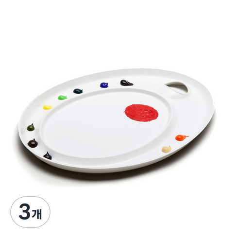 미젤로 아크릴 에그 파레트MAP-3079 XL, 3개, 단품