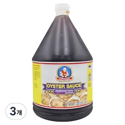 헬시보이 굴소스 OYSTER SAUCE, 3개, 2.3kg