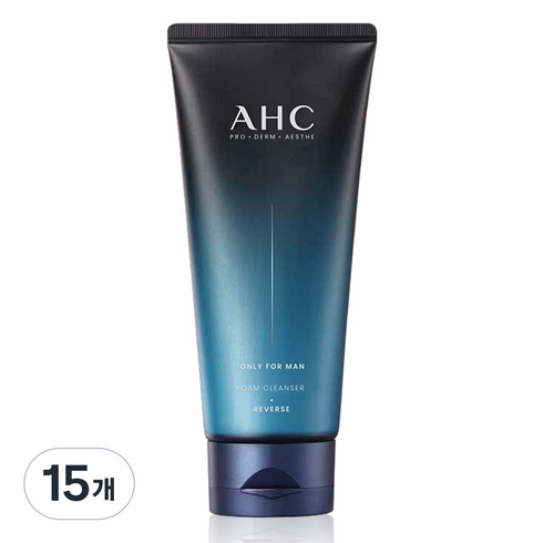 AHC 온리포맨 폼 클렌저, 140ml, 15개