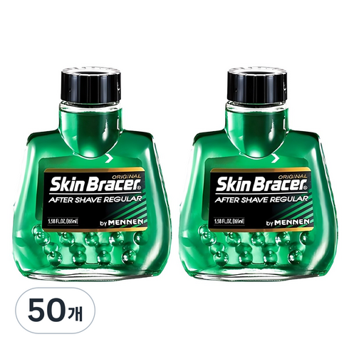 멘넨 스킨브레이서 애프터쉐이브 레귤러, 165ml, 50개
