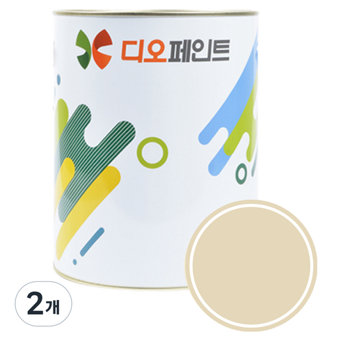 디오페인트 세라믹 플러스 결로 곰팡이 방지용 페인트, 2개, 1L, 뉴트럴10 치즈케이크