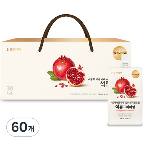 천호엔케어 정성담은 석류즙 프리미엄, 3L, 2박스