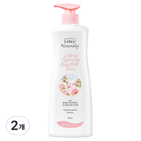 레이비 런던로즈 바디로션 로즈플라워 시어버터, 750ml, 2개
