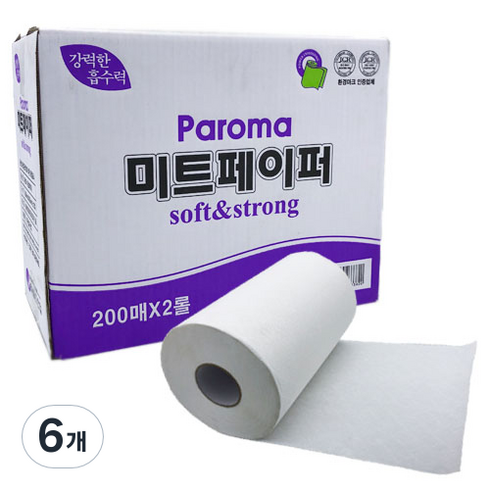 파로마 미트페이퍼 키친타올, 2롤, 3개