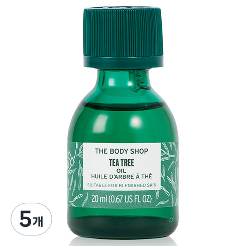 더바디샵 티트리 오일, 20ml, 5개