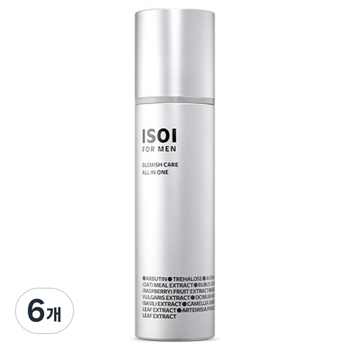 아이소이 포 맨 블레미쉬 케어 올인원 로션, 100ml, 6개