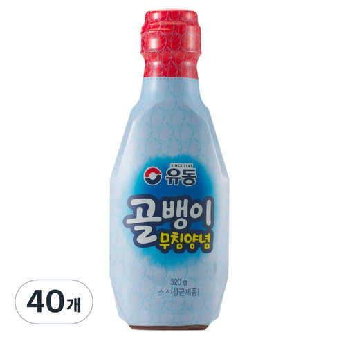 유동 골뱅이 무침양념 소스, 320g, 40개