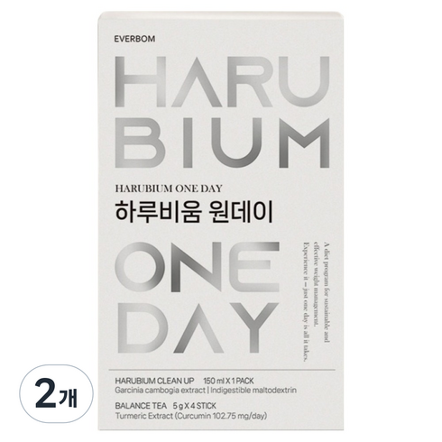 에버바이오 하루비움 원데이, 4회분, 2개