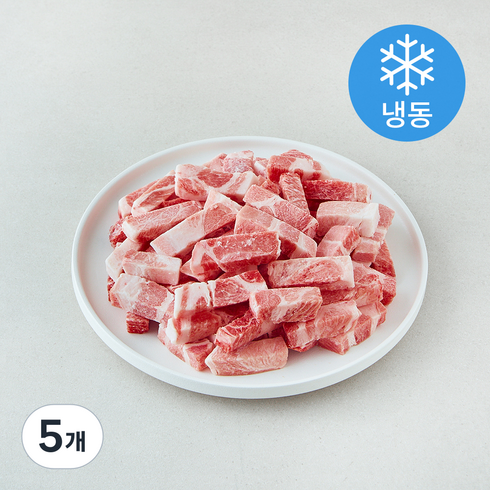 만능 큐브 목전지 볶음 덮밥 토핑용 (냉동), 5개, 3kg