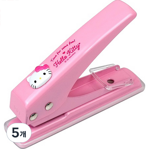 바이하츠 헬로키티 1공 펀치 HKP-901, 5개