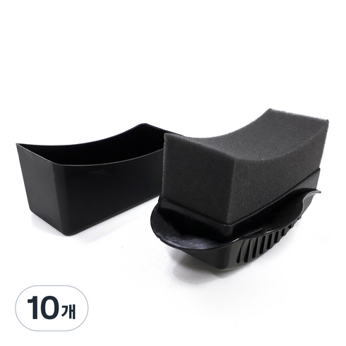 위더스 프리미엄 소프트 드레싱 타이어 어플리케이터 10 x 4 x 7 cm, 10개