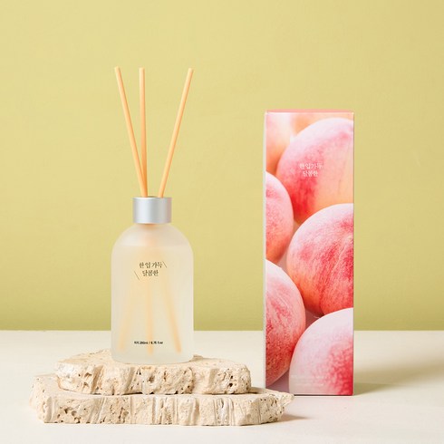 모던하우스 감성 한입가득달콤한 디퓨저, 피치, 200ml, 1개