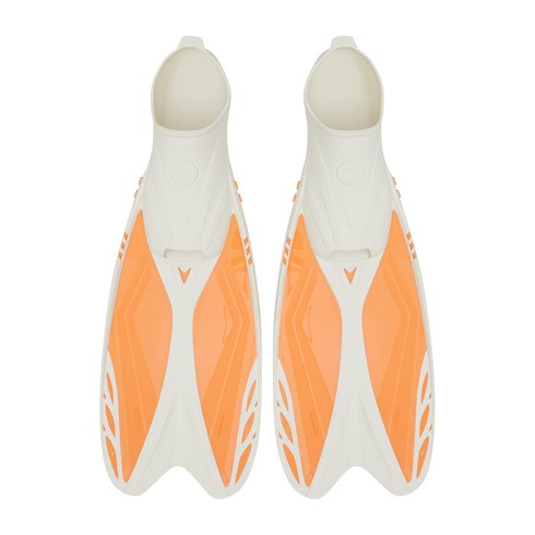 아레나 오리발 롱핀 A4AC1AF01, ORANGE