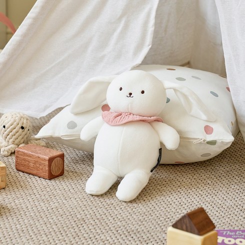 모던하우스 베베보들 애착인형 토끼 20cm, 1개, 아이보리, 35cm