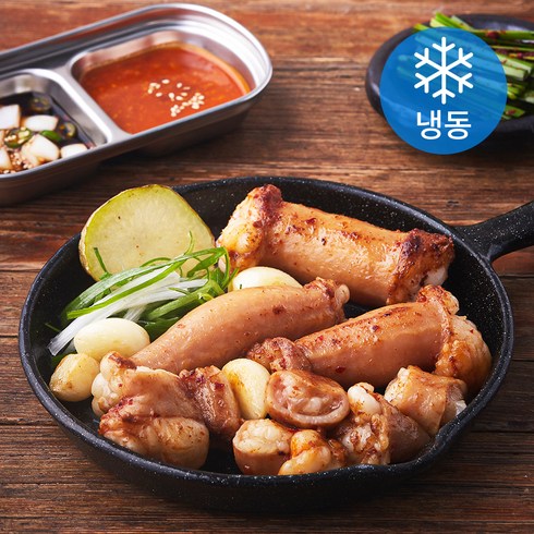 미식로 소대창 200g + 소스 50g 세트 (냉동), 1세트