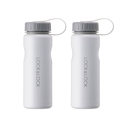 락앤락 스텐인리스 이지 그립 텀블러, 화이트, 500ml, 2개