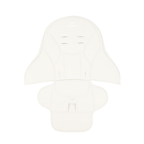 아가드 유아 식탁의자 하이체어 시트, 크림화이트