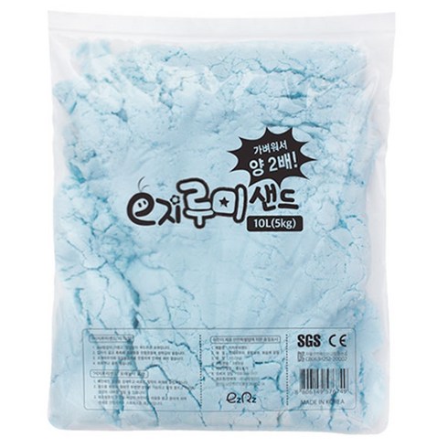 EzRz 모래놀이 루미샌드 대용량 리필 10L, 하늘, 5kg, 1개
