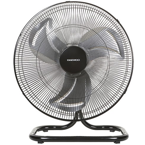 대우 좌우회전 3단 대형 공업용 업소용 선풍기 51cm(20인치), 블랙, DEF-DF2000L