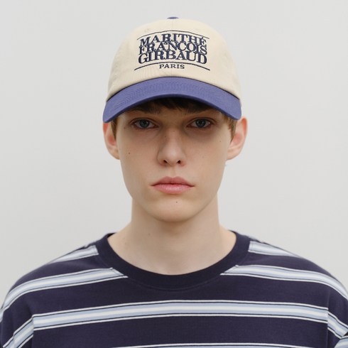 마리떼프랑소와저버 CLASSIC LOGO 6PANEL COLOR BLOCK CAP