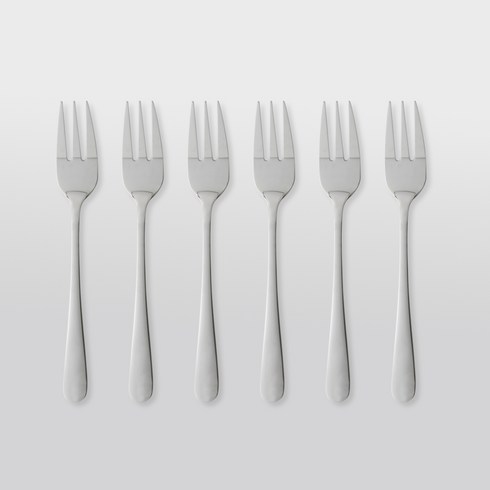 세라토가 리노 커트러리 케이크 포크, 6개, 상세설명 참조