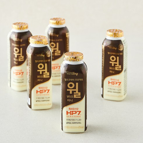 에치와이 윌 미니, 5개, 1개입, 80ml