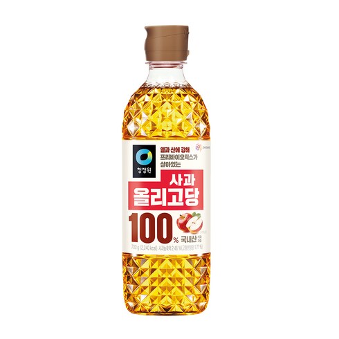 청정원 사과 올리고당, 700g, 1개