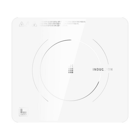 LAUSCH 로얄 쿼드 인덕션 1구 화이트, LIHL-N6000W, 일반형