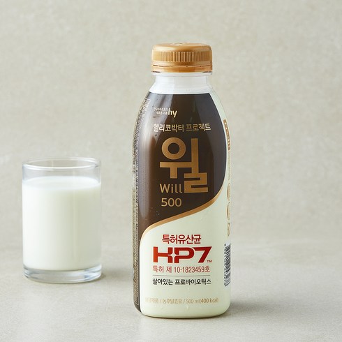 에치와이 헬리코박터 프로젝트 윌 마시는 요구르트, 1개, 1개입, 500ml