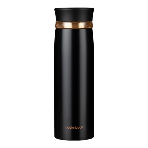 락앤락 뉴 페더 라이트 링 텀블러, 블랙, 1개, 450ml